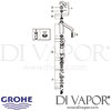 Grohe Eurostyle Cosmopolitan Single-Lever Sink Mixer Tap Spares